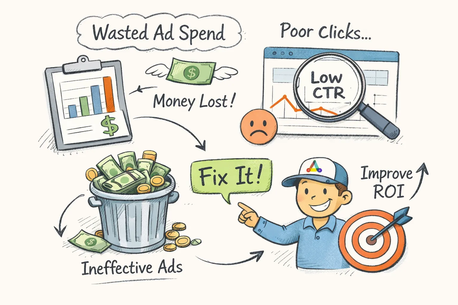 What Is Wasted Ad Spend and How to Stop It in Google Ads